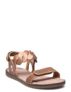 Bisgaard Cille Shoes Summer Shoes Sandals Beige Bisgaard