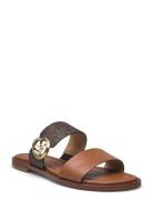 Vera Sandal Matalapohjaiset Sandaalit Brown Michael Kors