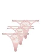 3-Pack String R Stringit Alusvaatteet Multi/patterned Hunkemöller