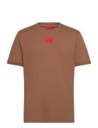 Diragolino212 Designers T-shirts Short-sleeved Orange HUGO