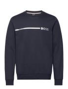 Tracksuit Sweatshirt Tops Sweat-shirts & Hoodies Sweat-shirts Navy BOS...