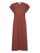 Kahloiw Dress Polvipituinen Mekko Brown InWear