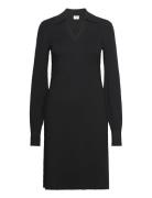 Knit Polo Dress Designers Knee-length & Midi Black Filippa K