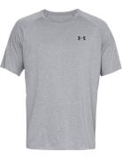 Ua Tech 2.0 Ss Tee Sport T-shirts Short-sleeved Grey Under Armour