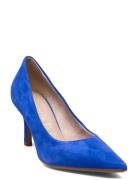 Women Court Sho Shoes Heels Pumps Classic Blue Tamaris