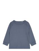 Blouse Ls - Boy Tops Sweat-shirts & Hoodies Sweat-shirts Blue Fixoni