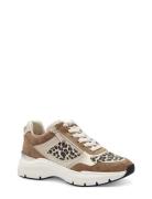 Women Lace-Up Matalavartiset Sneakerit Tennarit Beige Tamaris