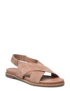 Sandal Matalapohjaiset Sandaalit Beige Sofie Schnoor