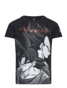 Nkmjohan Dragonball Ss Top Vde Tops T-shirts Short-sleeved Black Name ...