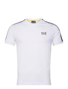 T-Shirt Tops T-shirts Short-sleeved White EA7