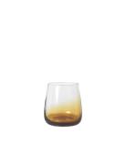 Drikkeglas 'Amber' Glas Home Tableware Glass Drinking Glass Nude Brost...