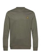 Crew Neck Fly Fleece Sport Sweat-shirts & Hoodies Sweat-shirts Khaki G...