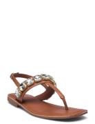 Sandal Matalapohjaiset Sandaalit Brown Sofie Schnoor