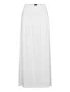 Smock Maxi Skirt Maksimekko Juhlamekko White Gina Tricot