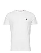 Arjun T-Shirt Tops T-shirts Short-sleeved White U.S. Polo Assn.