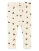 Nbngavo Kye Slim Leggings Lil Bottoms Leggings Cream Lil'Atelier