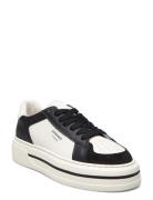 Cph181 Leather Mix White Matalavartiset Sneakerit Tennarit Black Copen...