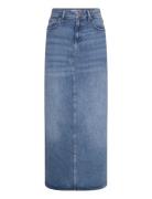 Ivy-Zoe Maxi Skirt Wash Cadiz Pitkä Hame Blue IVY Copenhagen