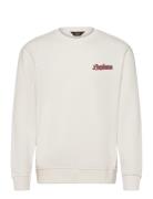 Core Sws Tops Sweat-shirts & Hoodies Sweat-shirts Cream Lee Jeans