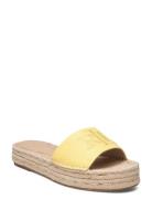 Polly Nappa Leather Espadrille Matalat Sandaalit Espadrillot Yellow La...