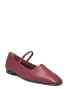 Petina Merlot Nappa Ballerinat Red ATP Atelier