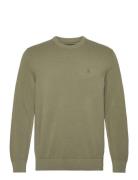 Pullovers Long Sleeve Tops Knitwear Round Necks Khaki Green Marc O'Pol...