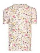 T-Shirt Ss Aop Tops T-shirts Short-sleeved Multi/patterned Minymo