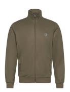 Track Jacket Tops Sweat-shirts & Hoodies Sweat-shirts Green Fred Perry