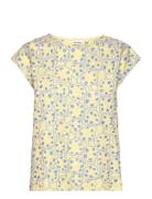 Nahkol Rentukka Tops T-shirts & Tops Short-sleeved Yellow Marimekko