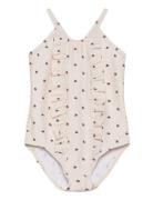 Nmfhelga Swimsuit Lil Uimapuku Uima-asut Cream Lil'Atelier