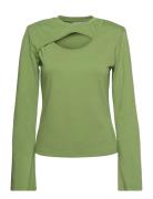 Ankagz Blouse Tops T-shirts & Tops Long-sleeved Green Gestuz