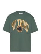 Bagheria Tee Tops T-shirts Short-sleeved Green Grunt