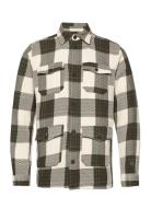 Jesse Check Hybrid Shirt Tops Overshirts Les Deux