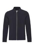 Zip Through Overshirt Tops Overshirts Navy Lindbergh