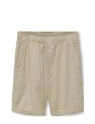 Kobnoah Seersucker Shorts Wvn Bottoms Shorts Green Kids Only