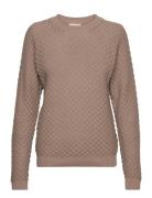 Fqdodo-Pu-Diamo Tops Knitwear Jumpers Brown FREE/QUENT