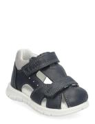 Lerje Finja Shoes Summer Shoes Sandals Navy Gulliver