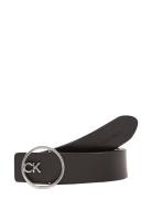 Ck Buckle Reversible Belt 3Cm Vyö Black Calvin Klein