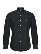 Gd Oxford-Sl Bd Ppc Sp Tops Shirts Casual Black Polo Ralph Lauren