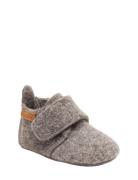 Bisgaard Baby Wool Aamutossut Sisäkengät Grey Bisgaard