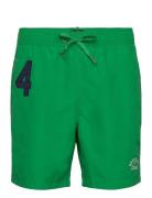 Vintage Polo 17Inch Swim Short Uimashortsit Green Superdry