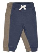 Basic Sweat Pant Bottoms Sweatpants Grey Minymo