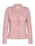 Fqnanni-Ja Blazers Single Breasted Blazers Pink FREE/QUENT