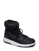 Mb M.boot We Jr Girl Low Nylon Wp Nauhalliset Talvikengät Black Moon B...