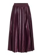 Vinitban Midi Skirt - Noos Polvipituinen Hame Purple Vila