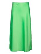 Yaspastella Hw Midi Skirt - Noos Polvipituinen Hame Green YAS