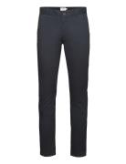 Elm Slim Fit Chino Bottoms Trousers Chinos Navy Farah