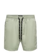 Onsted Life Short Swim Noos Uimashortsit Green ONLY & SONS