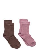 Ankle Sock - Bamboo Sukat Multi/patterned Minymo