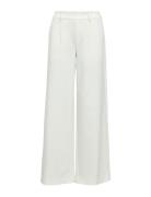 Objlisa Wide Pant Noos Bottoms Trousers Wide Leg White Object